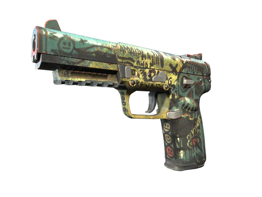 Souvenir Five-SeveN | Scrawl (Battle-Scarred)