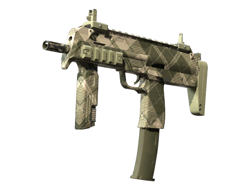 Souvenir MP7 | Olive Plaid (Minimal Wear)