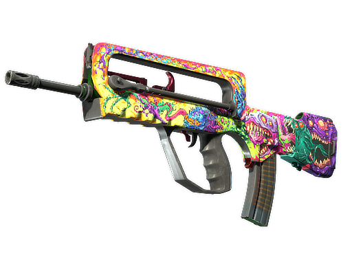 Souvenir FAMAS | Bad Trip (Well-Worn)