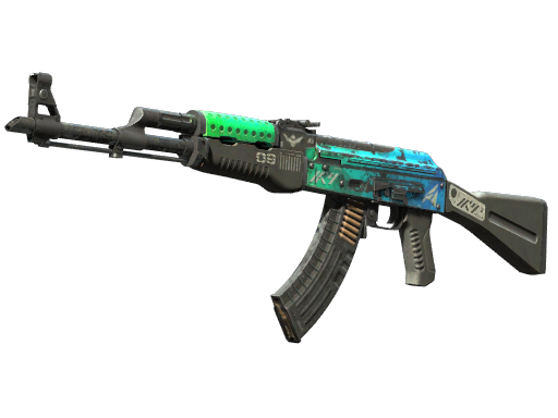 Souvenir AK-47 | Ice Coaled (Battle-Scarred)
