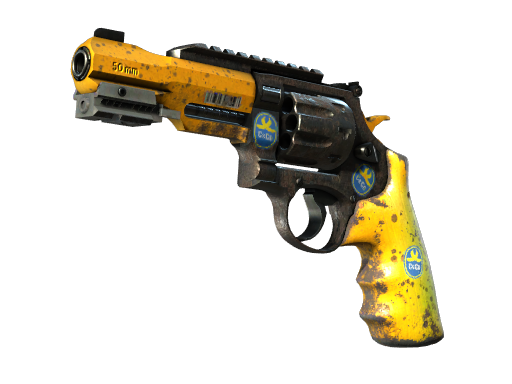 Souvenir R8 Revolver | Banana Cannon (Well-Worn)