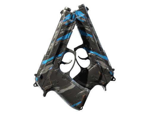 Souvenir Dual Berettas | Shred (Well-Worn)