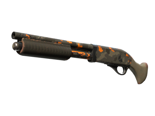 Souvenir Sawed-Off | Orange DDPAT (Well-Worn)