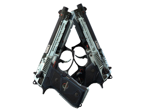 Souvenir Dual Berettas | Dezastre (Well-Worn)