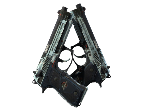 Souvenir Dual Berettas | Dezastre (Battle-Scarred)
