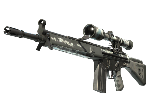 Souvenir G3SG1 | Arctic Camo (Battle-Scarred)