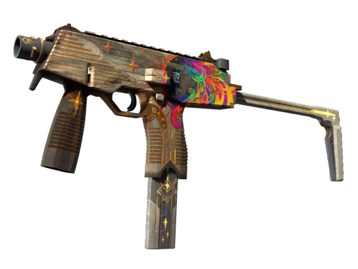 Souvenir MP9 | Starlight Protector (Battle-Scarred)