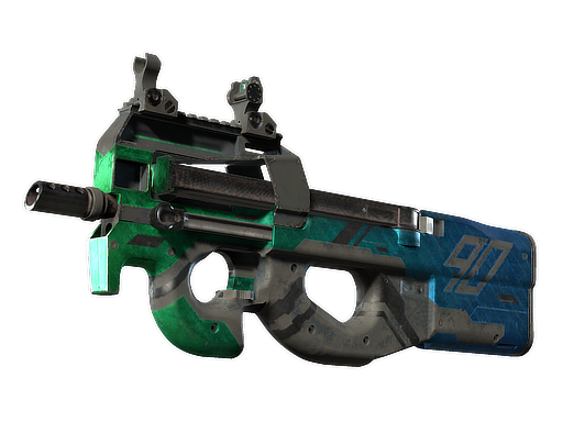 Souvenir P90 | Wave Breaker (Battle-Scarred)