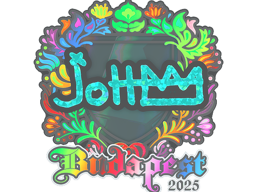 Sticker | jottAAA (Holo) | Budapest 2025