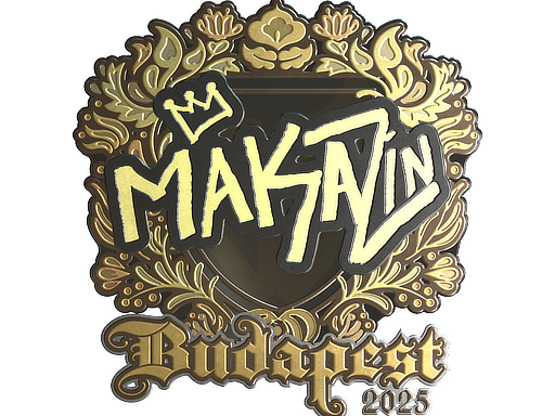 Sticker | Maka (Gold) | Budapest 2025