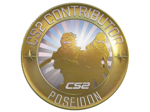 Poseidon Map Coin