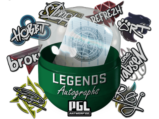 Antwerp 2022 Legends Autograph Capsule