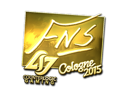 Sticker | FNS (Gold) | Cologne 2015
