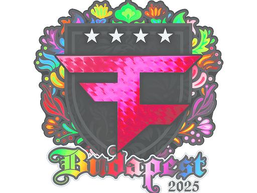 Sticker | FaZe Clan (Holo) | Budapest 2025