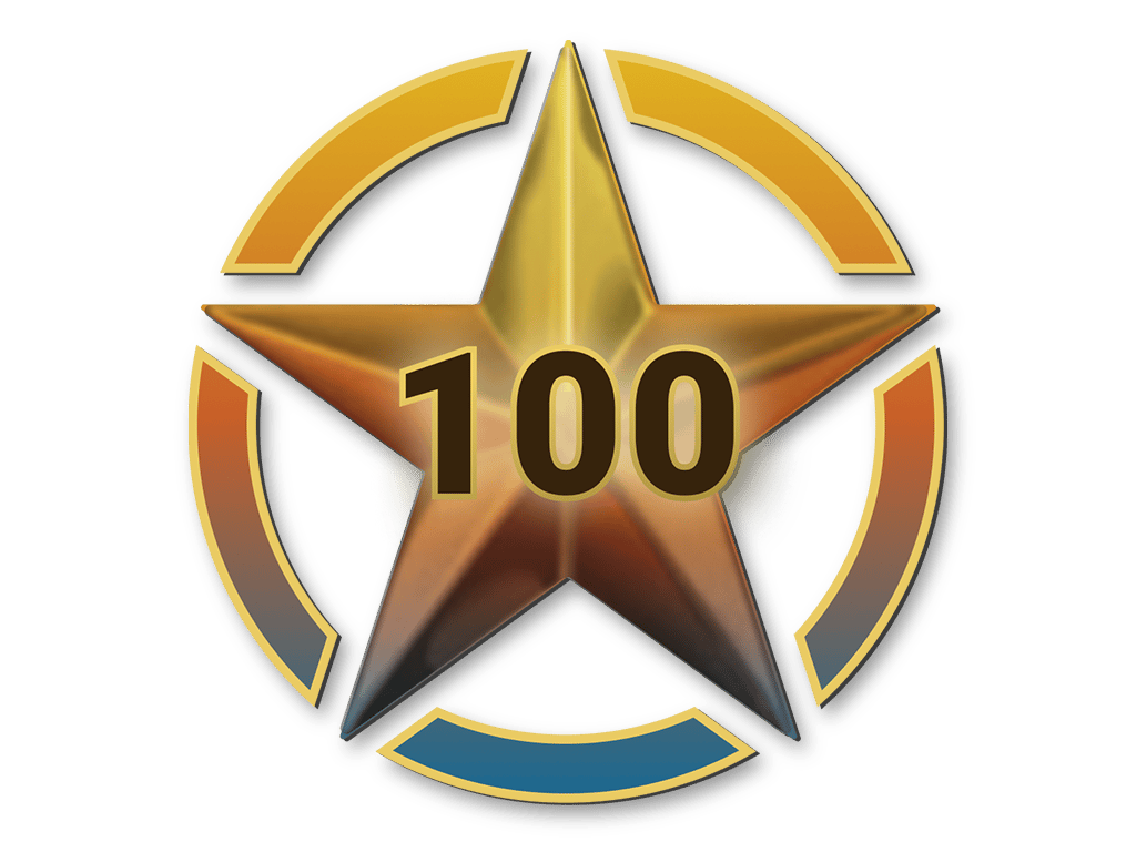 100 Stars for Operation Riptide