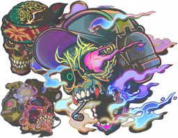 Sugarface 2 Sticker Collection