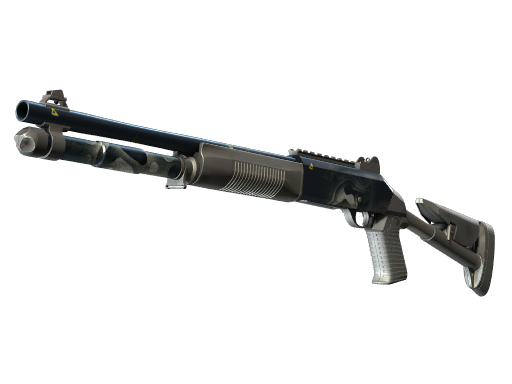 Souvenir XM1014 | Quicksilver (Battle-Scarred)