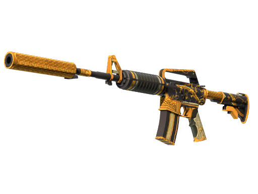 Souvenir M4A1-S | Golden Coil (Well-Worn)