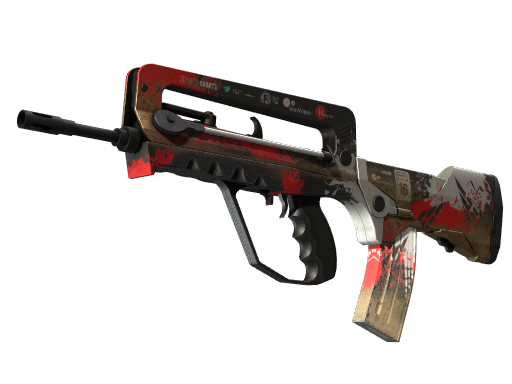 Souvenir FAMAS | Roll Cage (Well-Worn)