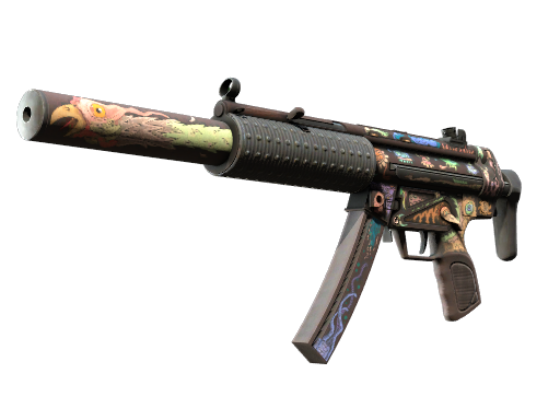 Souvenir MP5-SD | Necro Jr. (Well-Worn)