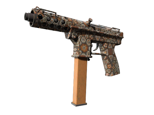 Souvenir Tec-9 | Orange Murano (Well-Worn)