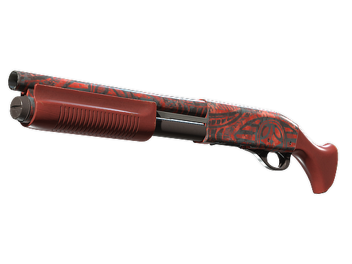 Souvenir Sawed-Off | Crimson Batik (Field-Tested)