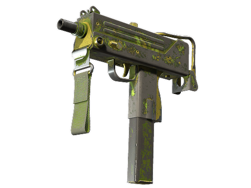 Souvenir MAC-10 | Acid Hex (Battle-Scarred)