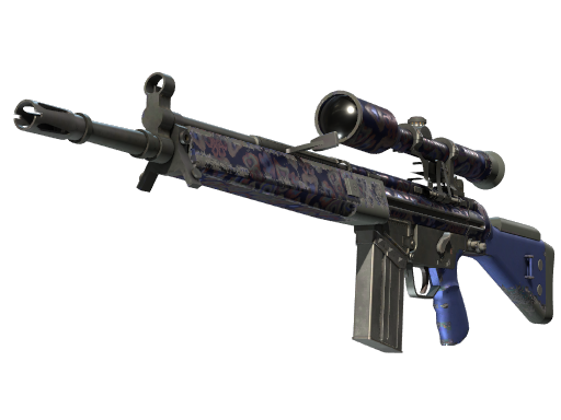 Souvenir G3SG1 | Violet Murano (Well-Worn)