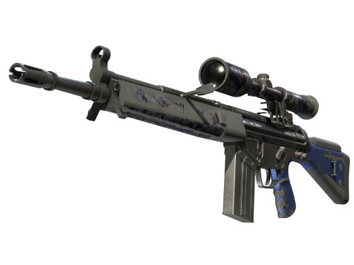 Souvenir G3SG1 | Violet Murano (Battle-Scarred)