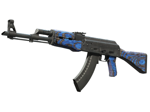 Souvenir AK-47 | Blue Laminate (Minimal Wear)