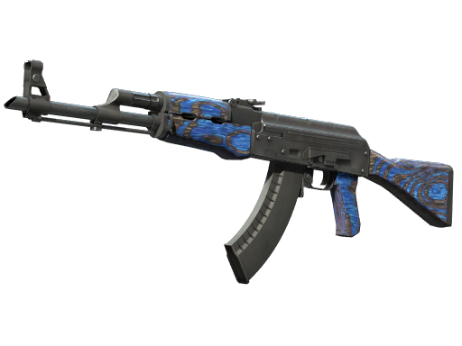 Souvenir AK-47 | Blue Laminate (Field-Tested)