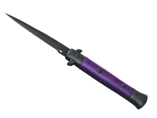 ★ StatTrak™ Stiletto Knife | Ultraviolet (Factory New)