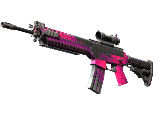Souvenir SG 553 | Pulse (Field-Tested)