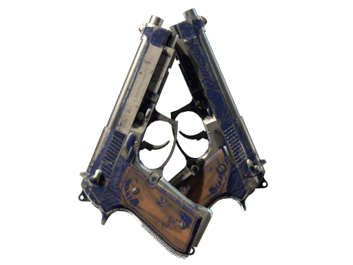 Souvenir Dual Berettas | Moon in Libra (Battle-Scarred)