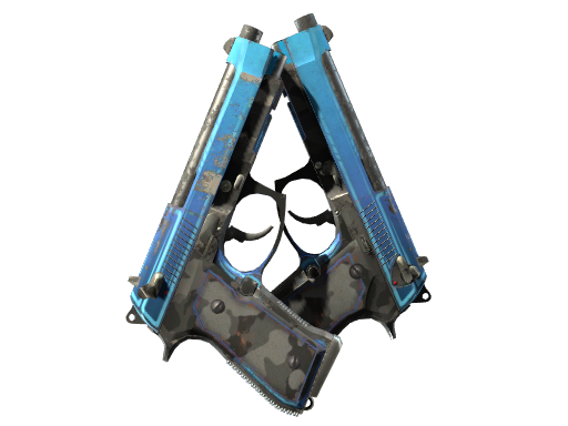Souvenir Dual Berettas | Urban Shock (Well-Worn)