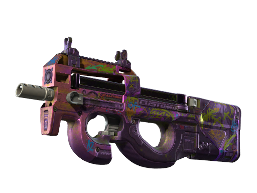 Souvenir P90 | Neoqueen (Battle-Scarred)
