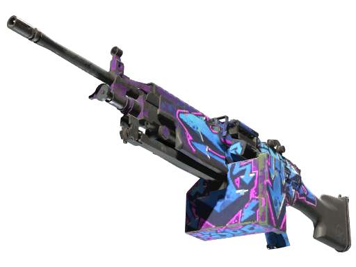 Souvenir M249 | Downtown (Well-Worn)
