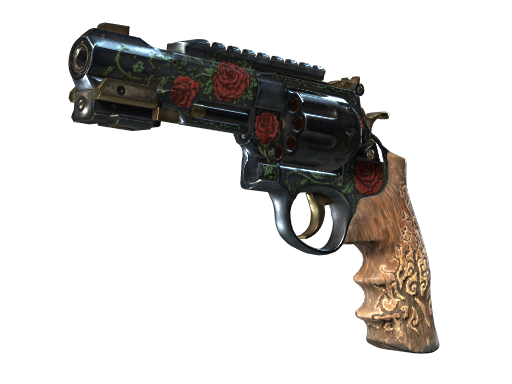 StatTrak™ R8 Revolver | Tango (Well-Worn)