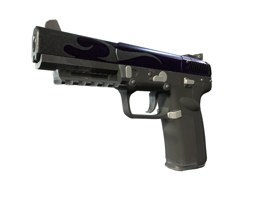 Souvenir Five-SeveN | Flame Test (Well-Worn)