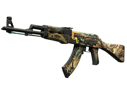 Souvenir AK-47 | Phantom Disruptor (Well-Worn)