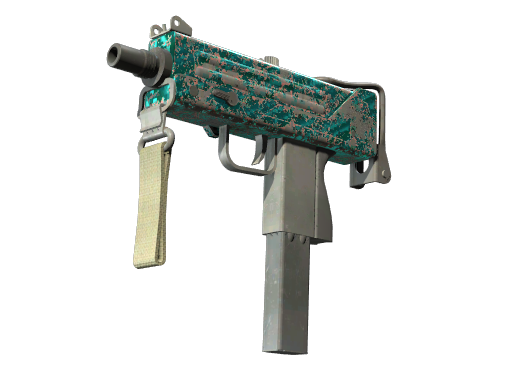 Souvenir MAC-10 | Malachite (Battle-Scarred)