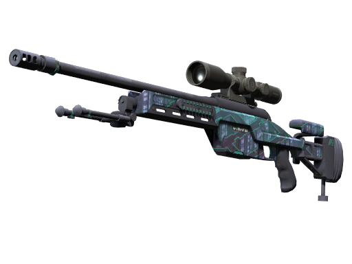 Souvenir SSG 08 | Mainframe 001 (Well-Worn)