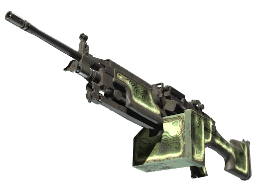 Souvenir M249 | Deep Relief (Battle-Scarred)