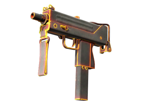 Souvenir MAC-10 | Heat (Well-Worn)