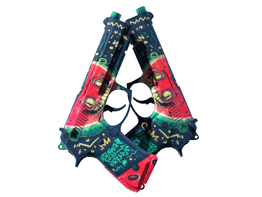 Souvenir Dual Berettas | Melondrama (Factory New)