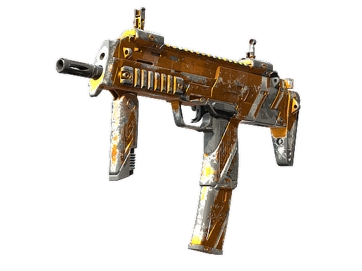 Souvenir MP7 | Amberline (Battle-Scarred)