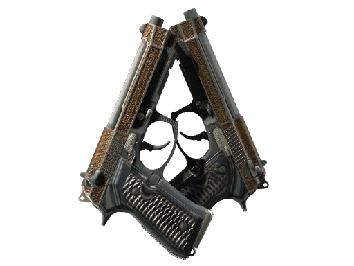 Souvenir Dual Berettas | Tread (Well-Worn)