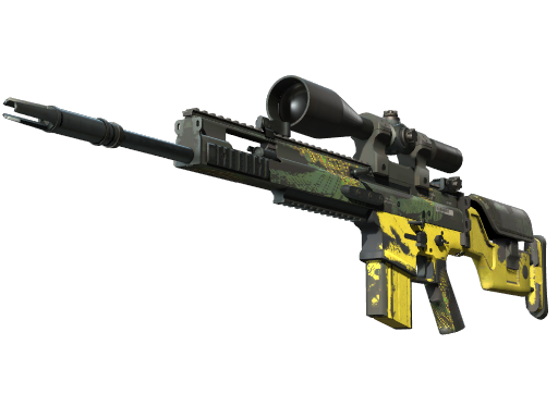 Souvenir SCAR-20 | Jungle Slipstream (Field-Tested)