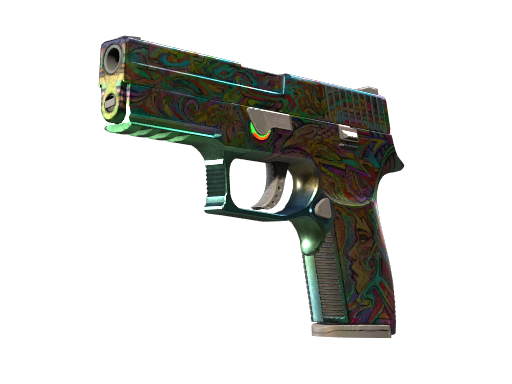 Souvenir P250 | Visions (Well-Worn)