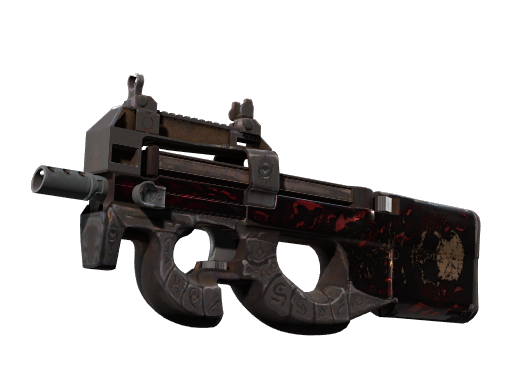 Souvenir P90 | Shallow Grave (Well-Worn)
